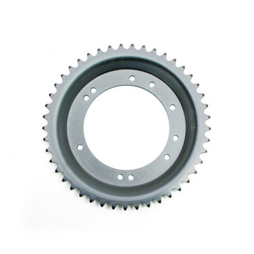 REAR CHAIN SPROCKET FOR MOPED PEUGEOT 103 GRIMECA ALU-WHEEL- 45 TEETH (BORE Ø 98mm) 10 DRILL HOLES -SELECTION P2R- 3665180011825