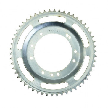 REAR CHAIN SPROCKET FOR MOPED MBK 51 GRIMECA ALU-WHEEL- 54 TEETH (BORE Ø 98mm) 10 DRILL HOLES -SELECTION P2R-