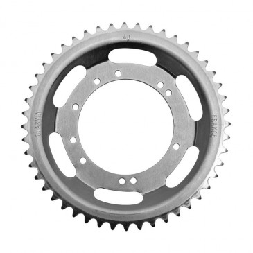 REAR CHAIN SPROCKET FOR MOPED PEUGEOT 103 -5 SPOKES WHEEL-- 48 TEETH (BORE Ø 94mm) 10 DRILL HOLES -SELECTION P2R-