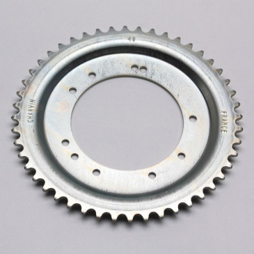REAR CHAIN SPROCKET FOR MOPED MBK 51 GRIMECA ALU-WHEEL- 48 TEETH (BORE Ø 98mm) 10 DRILL HOLES -SELECTION P2R-