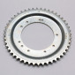 REAR CHAIN SPROCKET FOR MOPED MBK 51 GRIMECA ALU-WHEEL- 48 TEETH (BORE Ø 98mm) 10 DRILL HOLES -SELECTION P2R- 3665180012006