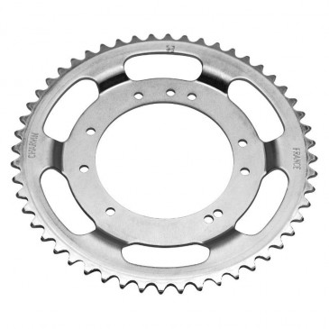 REAR CHAIN SPROCKET FOR MOPED MBK 51 GRIMECA ALU-WHEEL- 52 TEETH (BORE Ø 98mm) 10 DRILL HOLES -SELECTION P2R-