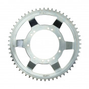 REAR CHAIN SPROCKET FOR MOPED MBK 51 - SPOKED WHEEL- 56 TEETH (BORE Ø 94mm) 11 DRILL HOLES -SELECTION P2R- 3665180012044