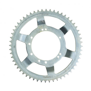 COURONNE CYCLO ADAPTABLE PEUGEOT 103 ROUE BATONS ACIER 56 DTS (ALESAGE 94 mm) 10 TROUS -SELECTION P2R- 3665180011795