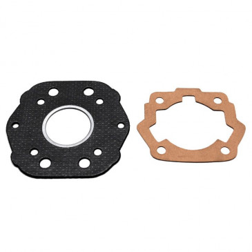 GASKET SET FOR CYLINDER KIT FOR FOR DERBI 50 SENDA 1994>2005, GPR 1997>2005/BULTACO 50 ASTRO, LOBITO/GILERA SMT, RCR (CYLINDER HEAD GASKET IN STEEL) (DERBI EURO 2) - -ARTEIN- 8434579004756