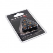 GALET/ROULEAU SCOOT ARTEK K1 15x12 3,0g (x6) POUR MBK 50 BOOSTER, NITRO, OVETTO, STUNT/YAMAHA 50 BWS, AEROX, NEOS 3700948001622