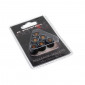 GALET/ROULEAU SCOOT ARTEK K1 15x12 5,3g (x6) POUR MBK 50 BOOSTER, NITRO, OVETTO, STUNT/YAMAHA 50 BWS, AEROX, NEOS 3700948001714