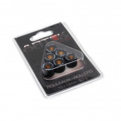 GALET/ROULEAU SCOOT ARTEK K1 15x12 5,3g (x6) POUR MBK 50 BOOSTER, NITRO, OVETTO, STUNT/YAMAHA 50 BWS, AEROX, NEOS 3700948001714