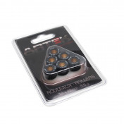 GALET/ROULEAU SCOOT ARTEK K1 15x12 5,5g (x6) POUR MBK 50 BOOSTER, NITRO, OVETTO, STUNT/YAMAHA 50 BWS, AEROX, NEOS 3700948001721