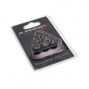 GALET/ROULEAU SCOOT ARTEK K1 15x12 6,0g (x6) POUR MBK 50 BOOSTER, NITRO, OVETTO, STUNT/YAMAHA 50 BWS, AEROX, NEOS 3700948001745