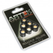 GALET/ROULEAU SCOOT ARTEK K1 16X13 5,7g (x6) POUR PEUGEOT 50 KISBEE, TKR, TREKKER, SPEEDFIGHT, BUXY, VIVACITY/PIAGGIO 50 ZIP, TYPHOON, NRG 1994>1999/KYMCO 50 DINK, PEOPLE, TOP-BOY 3700948001912