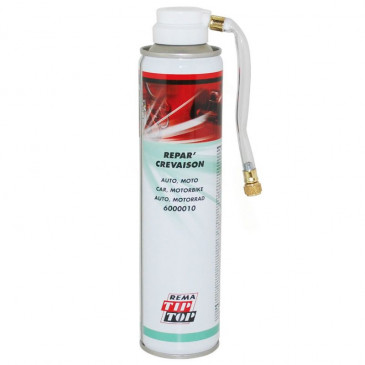 PUNCTURE REPAIR TIP-TOP FOR MOTORBIKE/CARS (SPRAY 300ml) (6000010)