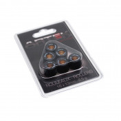 GALET/ROULEAU SCOOT ARTEK K1 16X13 6,5g (x6) POUR PEUGEOT 50 KISBEE, TKR, TREKKER, SPEEDFIGHT, BUXY, VIVACITY/PIAGGIO 50 ZIP, TYPHOON, NRG 1994>1999/KYMCO 50 DINK, PEOPLE, TOP-BOY 3700948001943