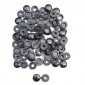 CACHE RIVET PLAQUE IMMATRICULATION NOIR (VENDU PAR 100) 3700948121092