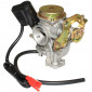 CARBURATEUR SCOOT ADAPTABLE PEUGEOT 50 KISBEE 4T, V-CLIC 4T/KYMCO 50 AGILITY 4T/SYM 50 ORBIT 4T/BAOTIAN 50 BT49QT 4T/SCOOT 50 CHINOIS 4T GY6,139QMB (DIAM 19 mm) -P2R QUALITE ECO- 3700948050057