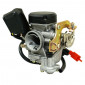 CARBURATEUR SCOOT ADAPTABLE PEUGEOT 50 KISBEE 4T, V-CLIC 4T/KYMCO 50 AGILITY 4T/SYM 50 ORBIT 4T/BAOTIAN 50 BT49QT 4T/SCOOT 50 CHINOIS 4T GY6,139QMB (DIAM 19 mm) -P2R QUALITE ECO- 3700948050057
