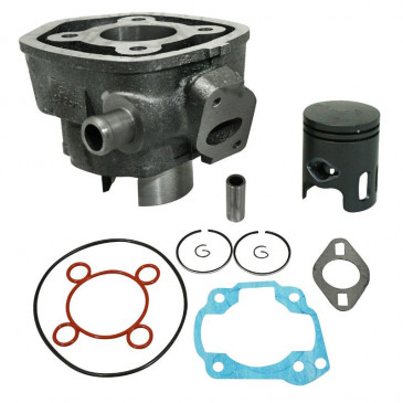 CYLINDER FOR SCOOT MBK 50 OVETTO 2 Stroke, MACH G/YAMAHA 50 NEOS 2 Stroke, JOG/APRILIA 50 SR/MALAGUTI 50 F10, F12 -P2R ALU NIKASIL- 3700948020623