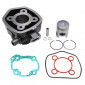 CYLINDRE SCOOT ADAPTABLE MBK 50 NITRO, MACH G/YAMAHA 50 AEROX, JOG R/MALAGUTI 50 F12, F15 LIQUIDE/APRILIA 50 SR LIQUIDE -P2R FONTE AVEC PISTON GRAPHITE- 3700948020623