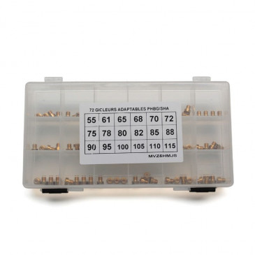 GICLEUR PRINCIPAL PHBG/SHA 5mm P2R N° 55 à 115 (COFFRET DE 72) 3700948059425