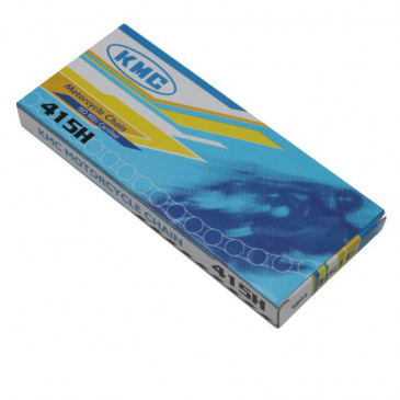 CHAINE CYCLO 415 KMC 415H RENFORCE OR/NOIR 108 MAILLONS 3700948083819
