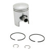 PISTON SCOOT ORIGINE PIAGGIO 50 ZIP 1996>, TYPHOON 1996>, FLY 2T 2005>, LIBERTY 2T 1998>, NRG 1998>, VESPA LX 2T, VESPA-S 2T 2007>/GILERA 50 RUNNER, STALKER/APRILIA 50 SR 2012> CAT-1(M) -4878020001-