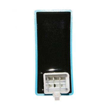 BOITIER CDI SCOOT ADAPTABLE PEUGEOT 50 TKR, TREKKER, SPEEDFIGHT, LUDIX, BUXY, LOOXOR, VIVACITY 2T, 103, FOX 12V (5 FICHES) -P2R- 3700948067376