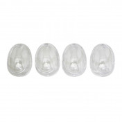 CABOCHON CLIGNOTANT SCOOT ADAPTABLE MBK 50 BOOSTER 2004>/YAMAHA 50 BWS 2004>/KEEWAY 50 F ACT, FOCUS, HURRICANE AV+AR TRANSPARENT -HOMOLOGUE CE- (x4) -REPLAY- 3700948031025