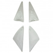 CABOCHON CLIGNOTANT SCOOT ADAPTABLE PEUGEOT 50 SPEEDFIGHT 1 AV+AR TRANSPARENT (x4) -REPLAY- 3700948031162