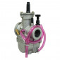 CARBURATEUR TYPE PWK 21 SILVER A BOISSEAU PLAT -QUALITE PREMIUM- -P2R- 3700948057193