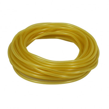 FUEL HOSE FLEXIBLE 2x4 YELLOW - separate oiling engines (10M)