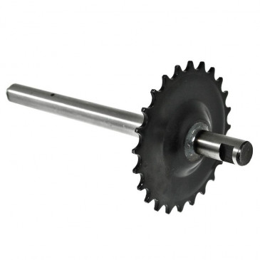 AXE DE PEDALIER CYCLO ADAPTABLE PEUGEOT 103 SP, MVL (24 DTS) -SELECTION P2R- 3701213405336