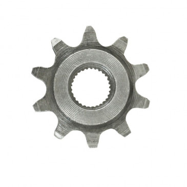 FRONT TRANSMISSION SPROCKET FOR MOPED PEUGEOT 103 SPX-RCX 10 TEETH -SELECTION P2R-