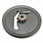 HEAD PULLEY FOR MOPED MBK 51, 41, 88, CLUB-REINFORCED STEEL WITH 11 TEETH REMOVABLE SPROCKET ( INA SLEEVE) 