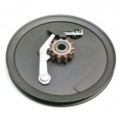 HEAD PULLEY FOR MOPED MBK 51, 41, 88, CLUB-REINFORCED STEEL WITH 11 TEETH REMOVABLE SPROCKET ( INA SLEEVE) 3701213408948