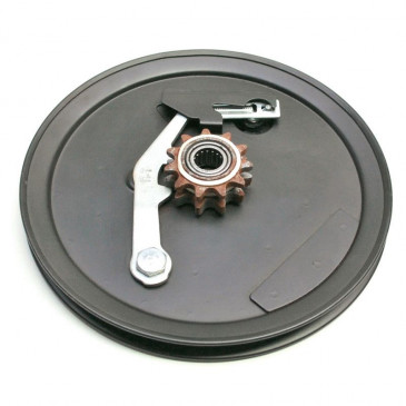 HEAD PULLEY FOR MOPED MBK 51, 41, 88, CLUB-REINFORCED STEEL WITH 11 TEETH REMOVABLE SPROCKET ( INA SLEEVE) 