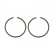 PISTON RING FOR SCOOT PEUGEOT 50 TKR, TREKKER, SPEEDFIGHT, LUDIX, BUXY, ELYSEO (1,5mm) (SOLD PER PAIR) -P2R PREMIUM- 3701213405664