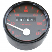 SPEEDOMETER FOR MOPED TRANSVAL 120KM/H FOR PEUGEOT 103 SP ( WITH GEAR UNIT + TRANSMISSION) 5440400405201