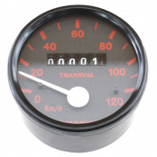 COMPTEUR CYCLO TRANSVAL 120 KM/H POUR PEUGEOT 103 SPX-RCX (DIAM 60 mm AVEC DEMULTIPLICATEUR + TRANSMISSION) 5440400405202