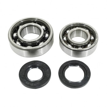 ROULEMENT D'EMBIELLAGE + JOINT CYCLO P2R ADAPTABLE PEUGEOT 103 (KIT 6204 + 6203 FAG POLYAMIDE C3/JOINT NITRILE) 3701213410408
