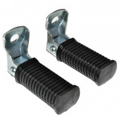 REPOSE PIED CYCLO REPLAY PASSAGER FIXATION AXE DE ROUE POUR PEUGEOT 103/MBK 51 NOIR (PAIRE) 3701213402106