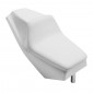 SEAT FOR MOPED REPLAY "GP" WHITE-SELECTION P2R-