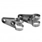 HEADLIGHT HOLDER FOR MOPED PEUGEOT 103/MBK 51 Ø 26/28 CHROME (PAIR) -EBR 3700948140826