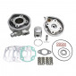 HAUT MOTEUR SCOOT ATHENA POUR MBK 50 NITRO, MACH G / YAMAHA 50 AEROX, JOG R / MALAGUTI 50 F12, F15 LIQUIDE / APRILIA 50 SR LIQUIDE (ALU NIKASIL)