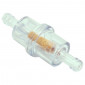 FILTRE A ESSENCE CYLINDRIQUE PLASTIQUE TRANSPARENT DIAM 6 mm (VENDU A L'UNITE) 3700948036297