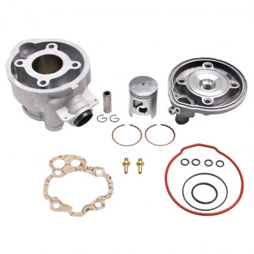 COMPLETE CYLINDER KIT FOR 50cc MOTORBIKE MINARELLI 50 AM6/MBK 50 X-POWER, X-LIMIT/YAMAHA 50 TZR, DTR/PEUGEOT 50 XPS/RIEJU 50 RS1/BETA 50 RR/APRILIA 50 RS 1995>2005 -ALUMINIUM NIKASIL P2R-