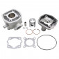 HAUT MOTEUR 50 A BOITE ADAPTABLE DERBI 50 SENDA 1996>2005, GPR/GILERA 50 SMT 2000>2005, RCR (MOTEUR DERBI EURO 2) -ALU NIKASIL P2R-