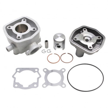 HAUT MOTEUR 50 A BOITE ADAPTABLE DERBI 50 SENDA 1996>2005, GPR/GILERA 50 SMT 2000>2005, RCR (MOTEUR DERBI EURO 2) -ALU NIKASIL P2R- 3700948021101