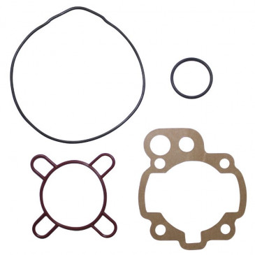 GASKET SET FOR CYLINDER KIT FOR MINARELLI 50 AM6 2000>/MBK 50 X-POWER, X-LIMIT/YAMAHA 50 TZR, DTR/PEUGEOT 50 XPS/RIEJU 50 RS1/BETA 50 RR/APRILIA 50 RS 2000>2005 - -SELECTION P2R-