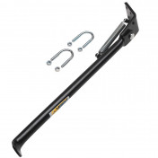 BEQUILLE 50 A BOITE LATERALE ADAPTABLE DERBI 50 SENDA R 2000> NOIR (350mm) -SELECTION P2R- 3700948150252