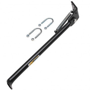 SIDE STAND FOR 50cc MOTORBIKE DERBI 50 SENDA R 2000> BLACK (350mm) -P2R SELECTION 3700948150252